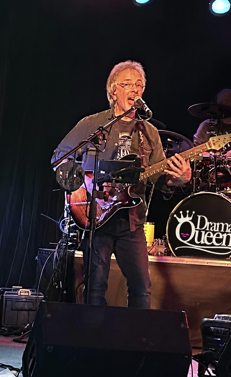 Ted performing live